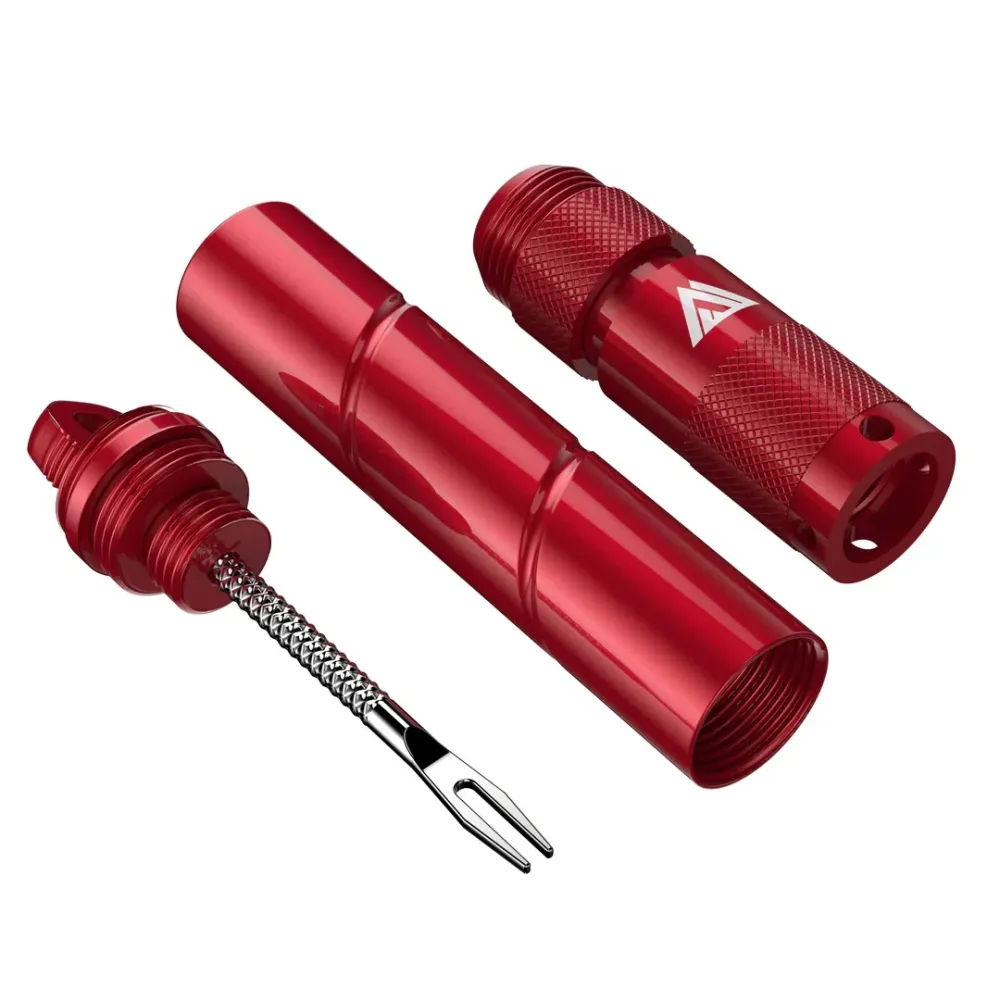 KOM CYCLING Tubeless PRO -korjaussarja punainen