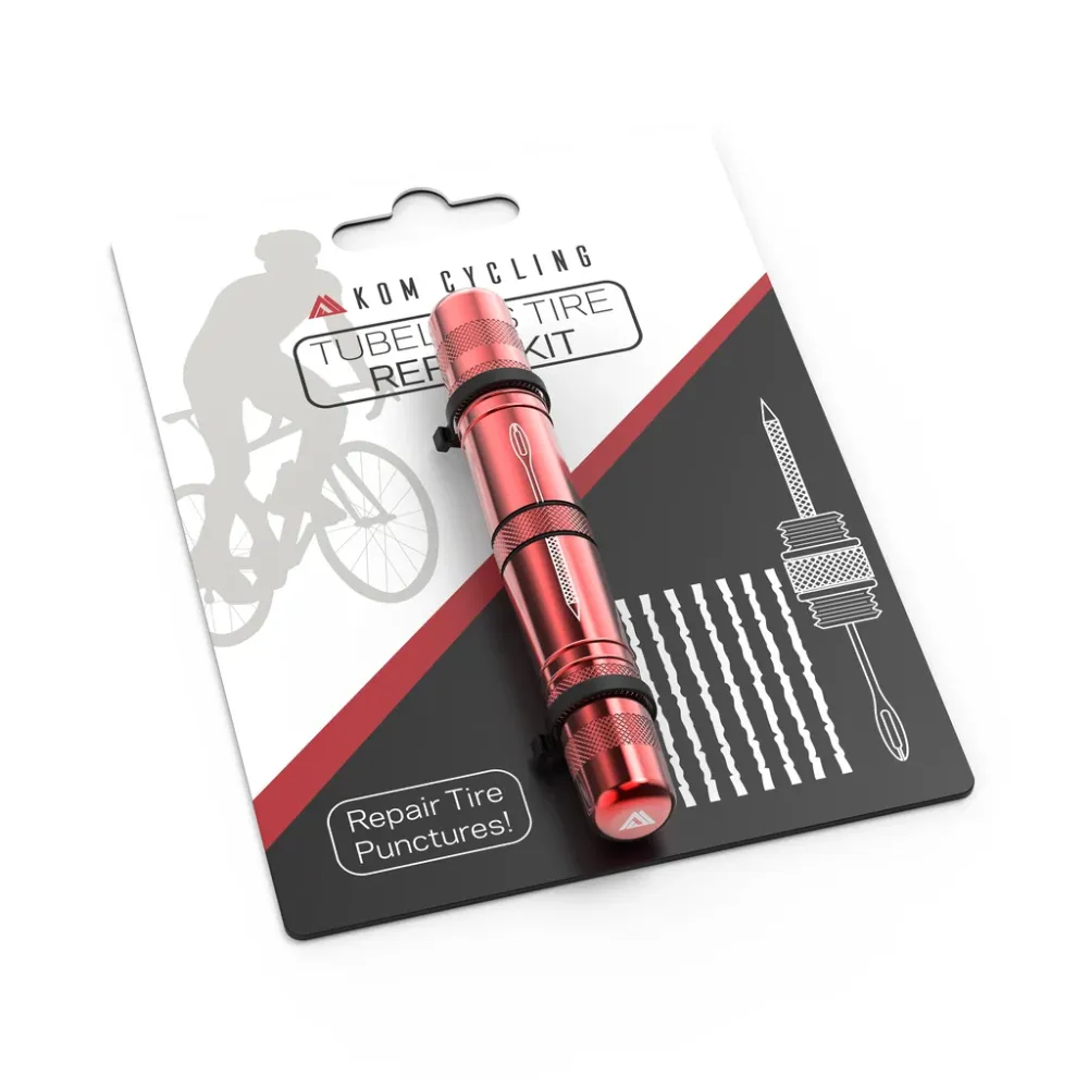 KOM CYCLING Tubeless Repair Kit Punainen