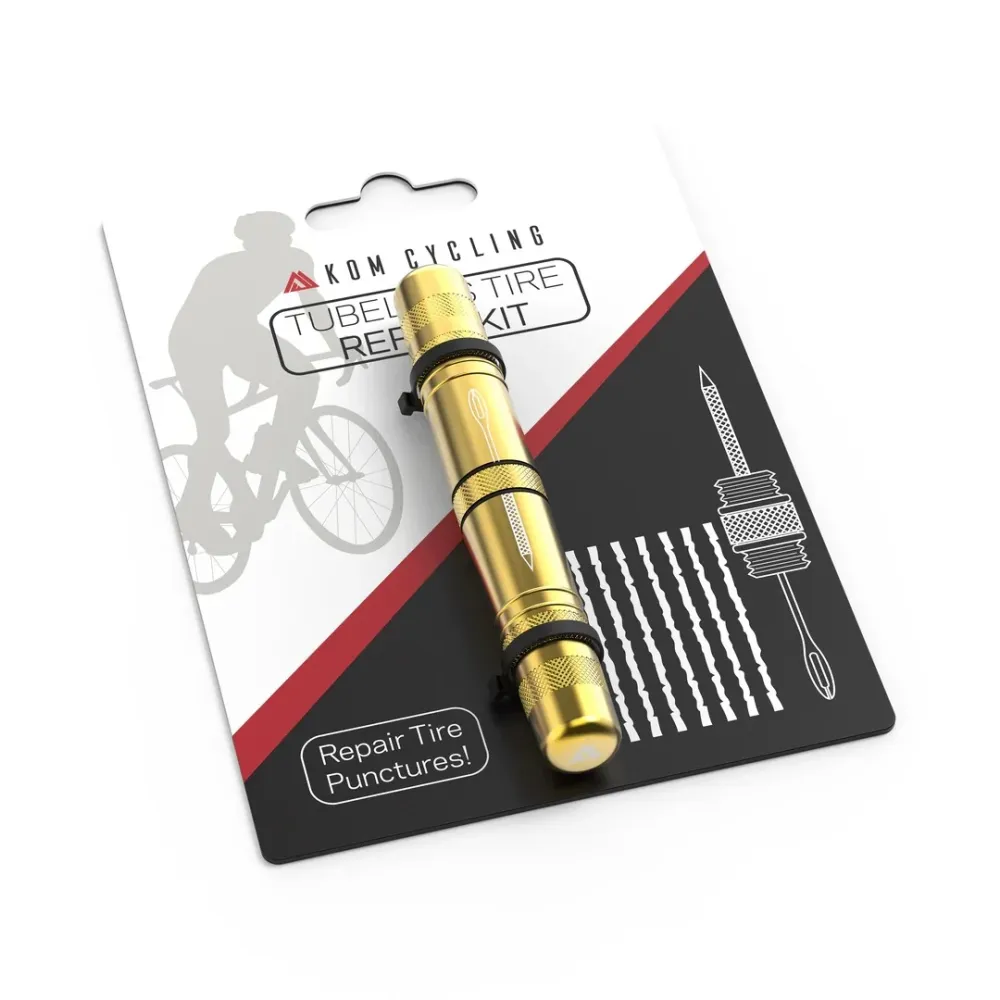 Korjaussarja KOM CYCLING Tubeless Keltainen