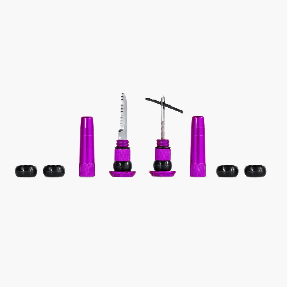 MUC OFF Integroitu Tubeless-korjaussarja Violetti