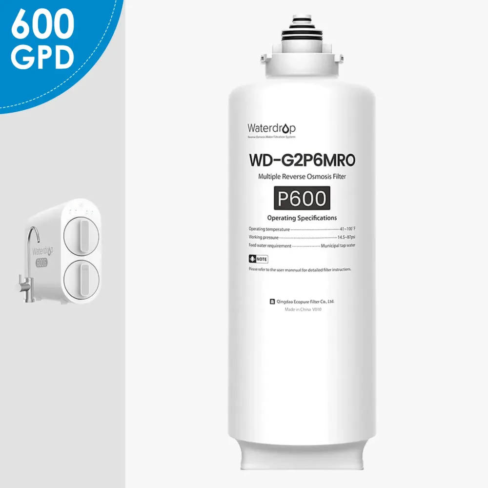 WD-G2P6MRO suodatin Waterdrop G2P600 käänteisosmoosijärjestelmään