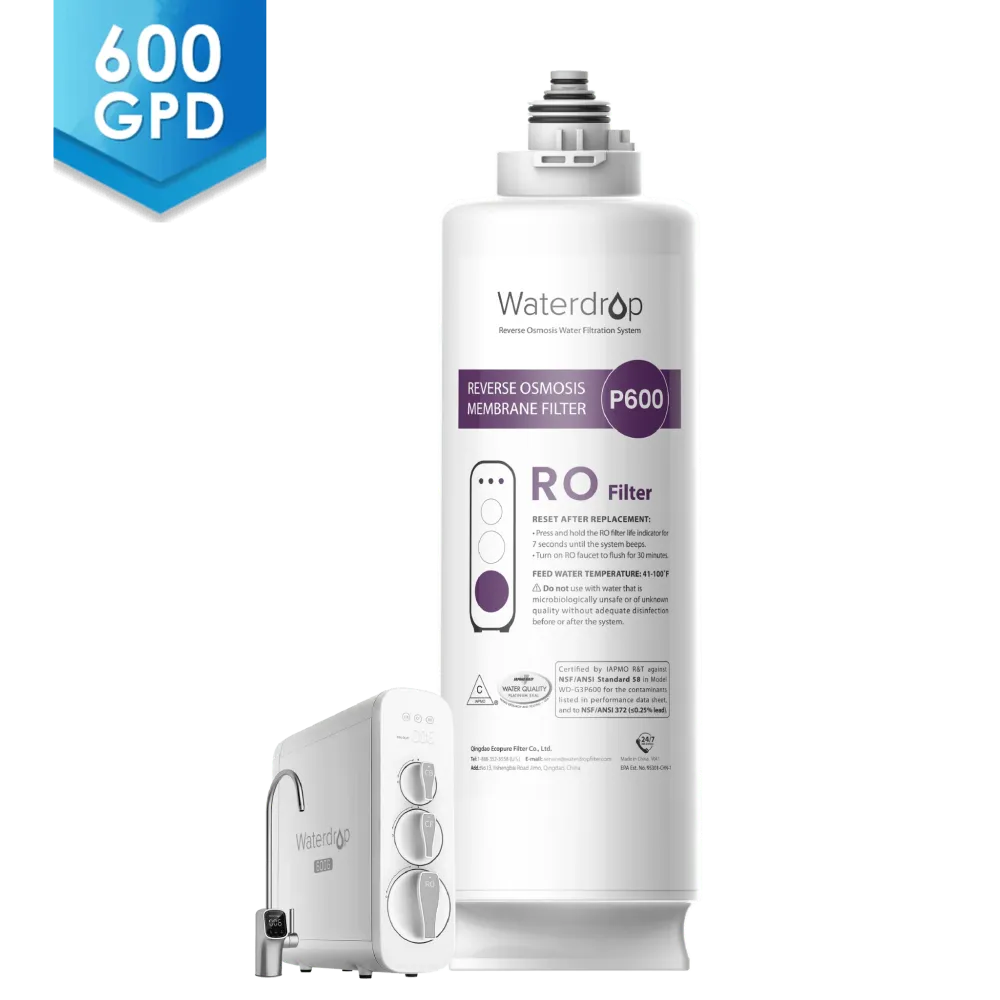 WD-G3P600-RO suodatin Waterdrop G3P600 käänteisosmoosijärjestelmälle | 600GPD