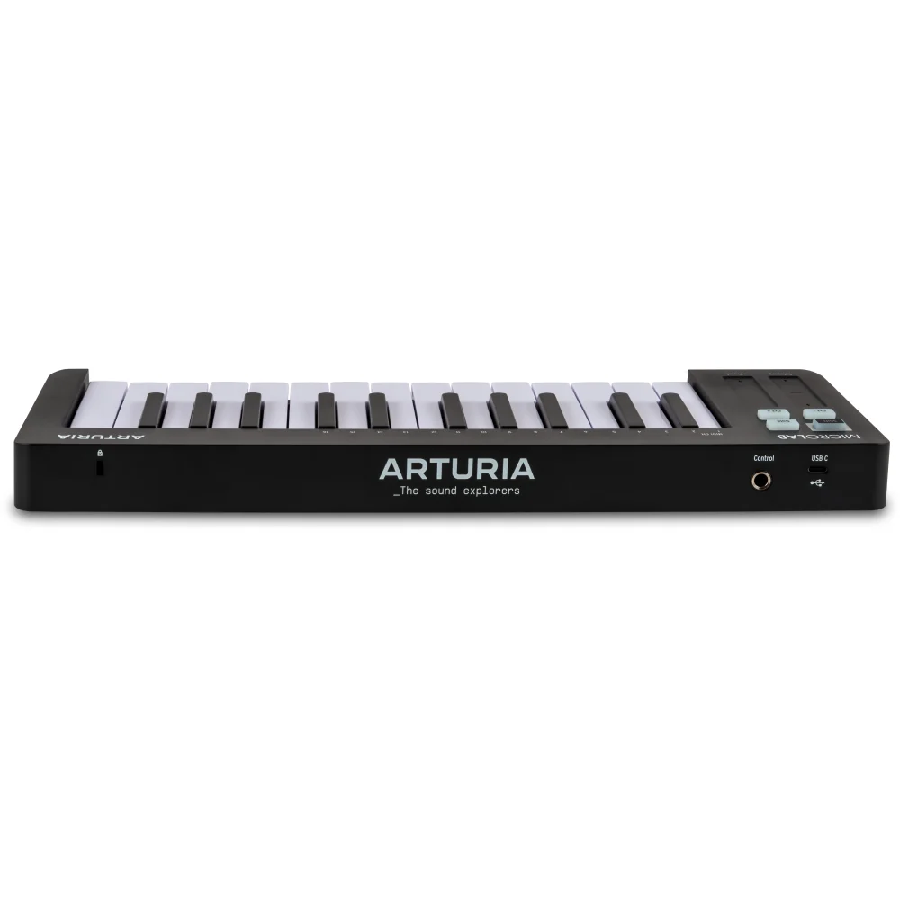 Arturia MicroLab mk3 MIDI-Kosketinsoittimet (Musta)