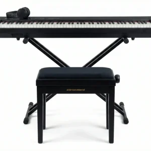 Grooveland P450 sähköpiano (Musta) Täydellinen paketti