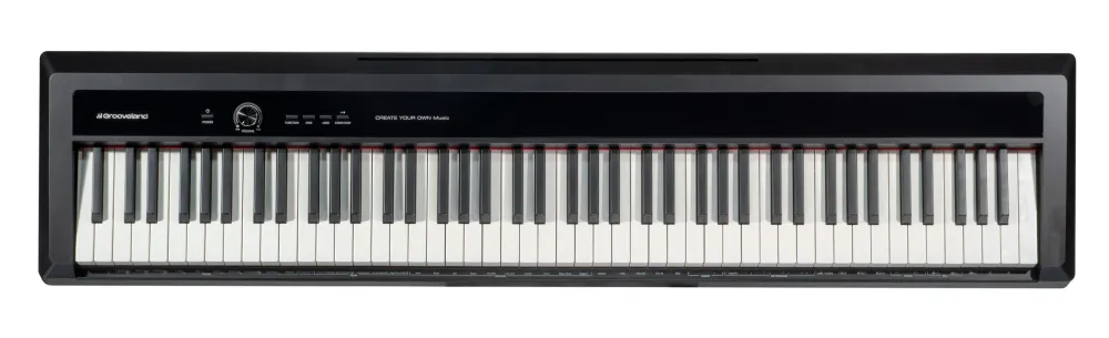 Grooveland P450 sähköpiano (Musta) Täydellinen paketti