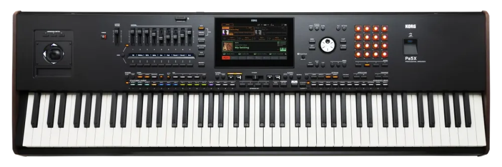 Korg PA5X-88 Arranger Kosketinsoittimet (Musta)