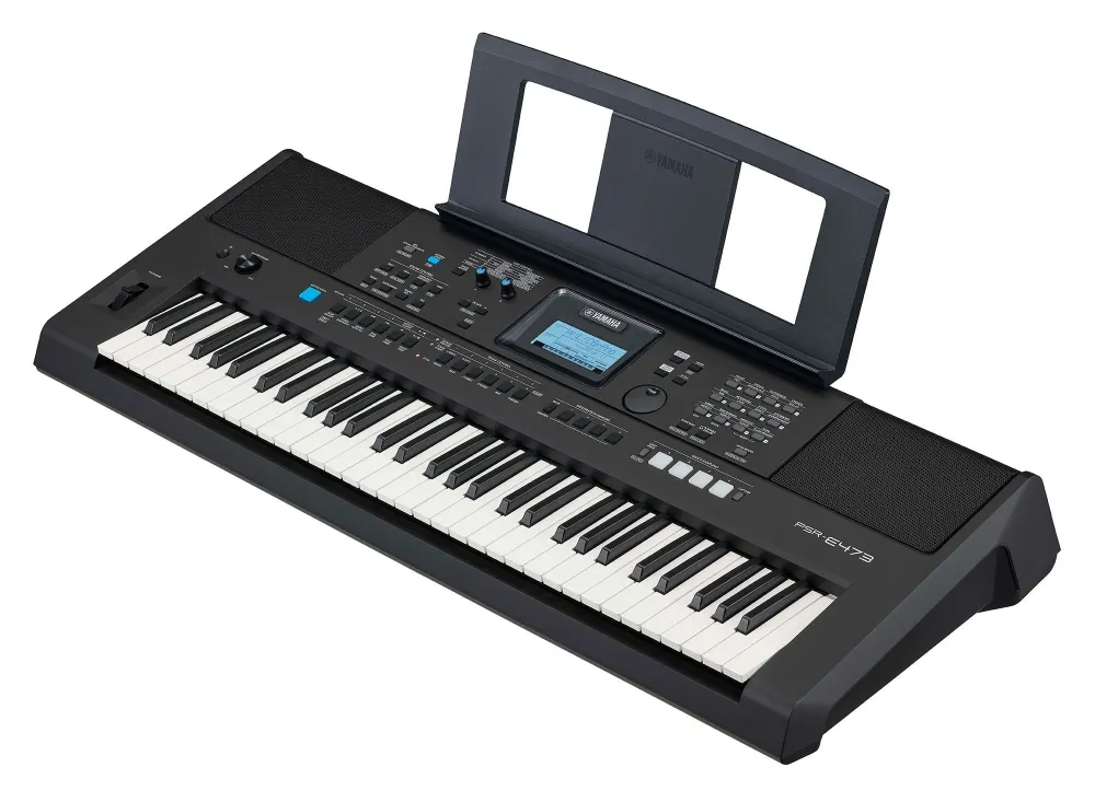 Yamaha PSR-E473 Kosketinsoittimet (Musta)