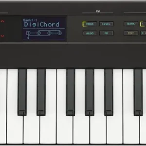 Yamaha Reface DX Synth Kosketinsoittimet (Musta)