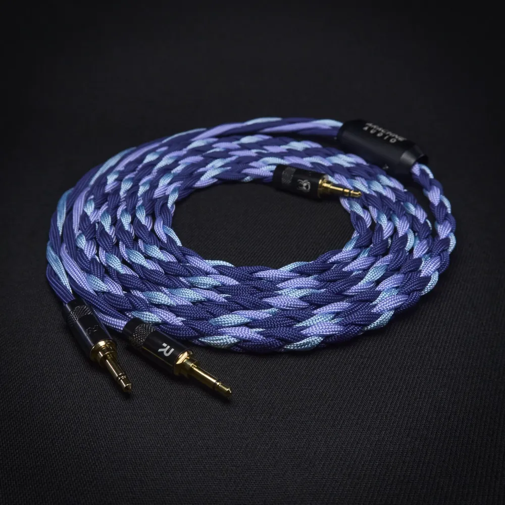 HEDD Audio HEDDphone TWO & GT Custom -kaapeli (kaksois-3,5 mm:n liitäntä) - Aranea-sarja Arachne Audio