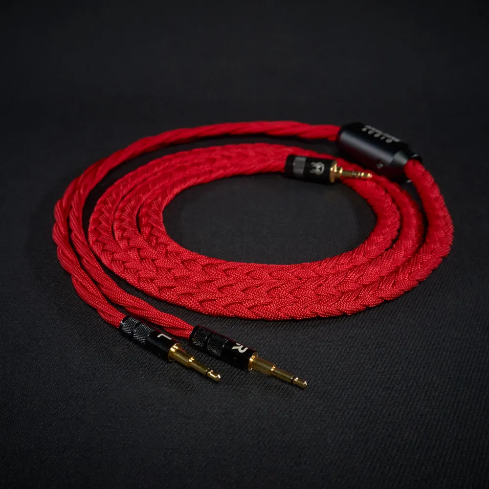 Monoliitti M1060, M1060C ja M570 Custom -kaapeli (kaksois-2,5 mm) - Aranea-sarja Arachne Audio