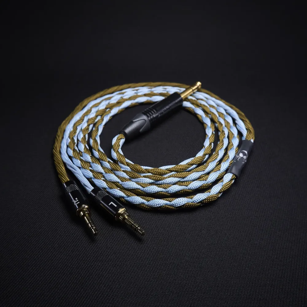 Philips Fidelio X3 -mukautuskaapeli (kaksois-3,5 mm) - Aranea-sarja Arachne Audio