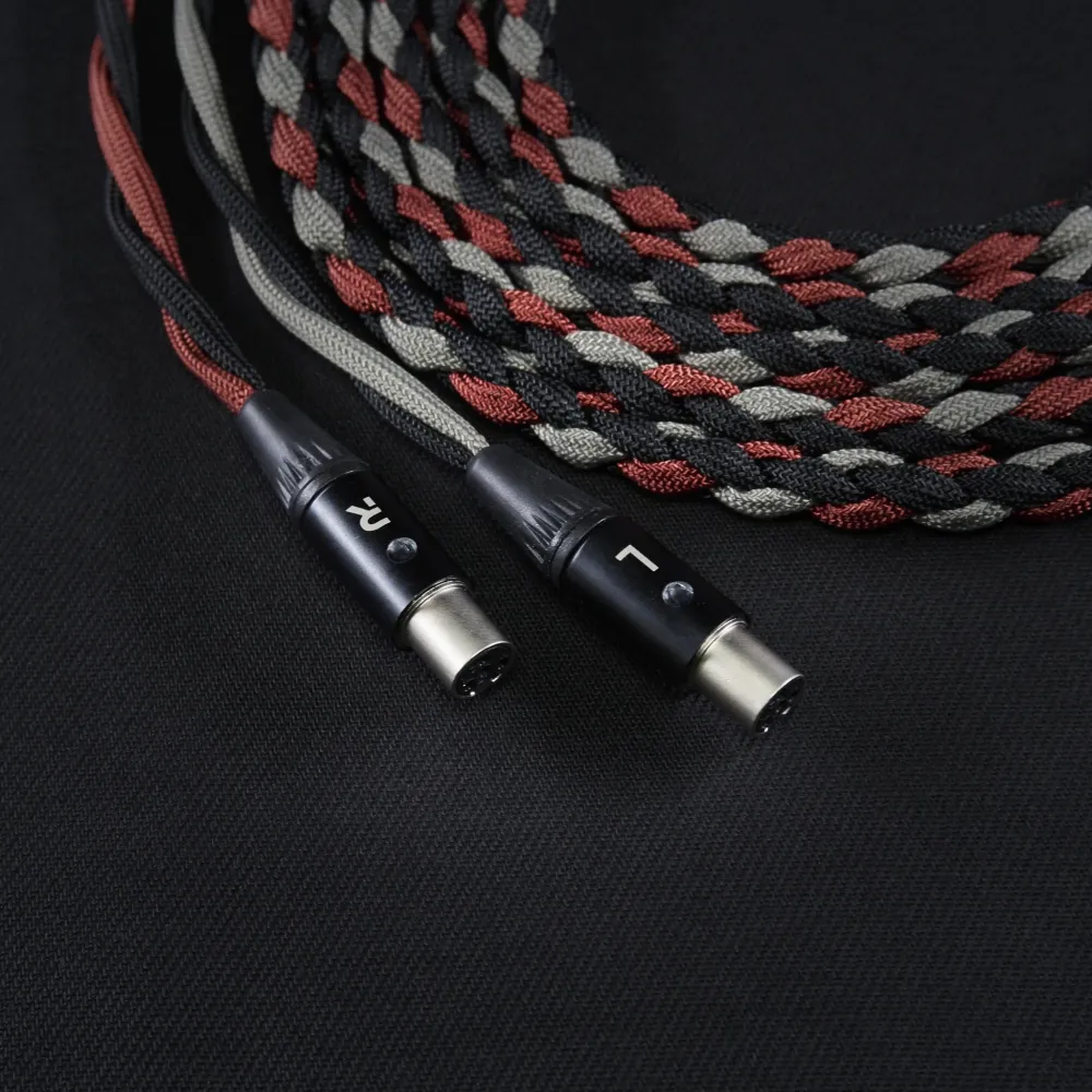 ZMF Caldera-, Verité- ja Atrium-mukautuskaapeli (4-nastainen Mini-XLR) - Aranea-sarja Arachne Audio