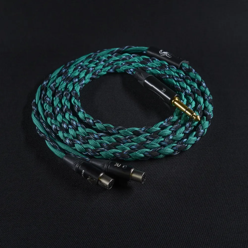 ZMF Caldera-, Verité- ja Atrium-mukautuskaapeli (4-nastainen Mini-XLR) - Aranea-sarja Arachne Audio