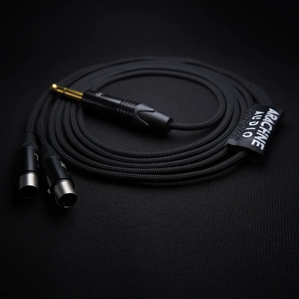 ZMF Mukautettu kuulokekaapeli (4-nastainen Mini-XLR) - Medusa-sarja Arachne Audio