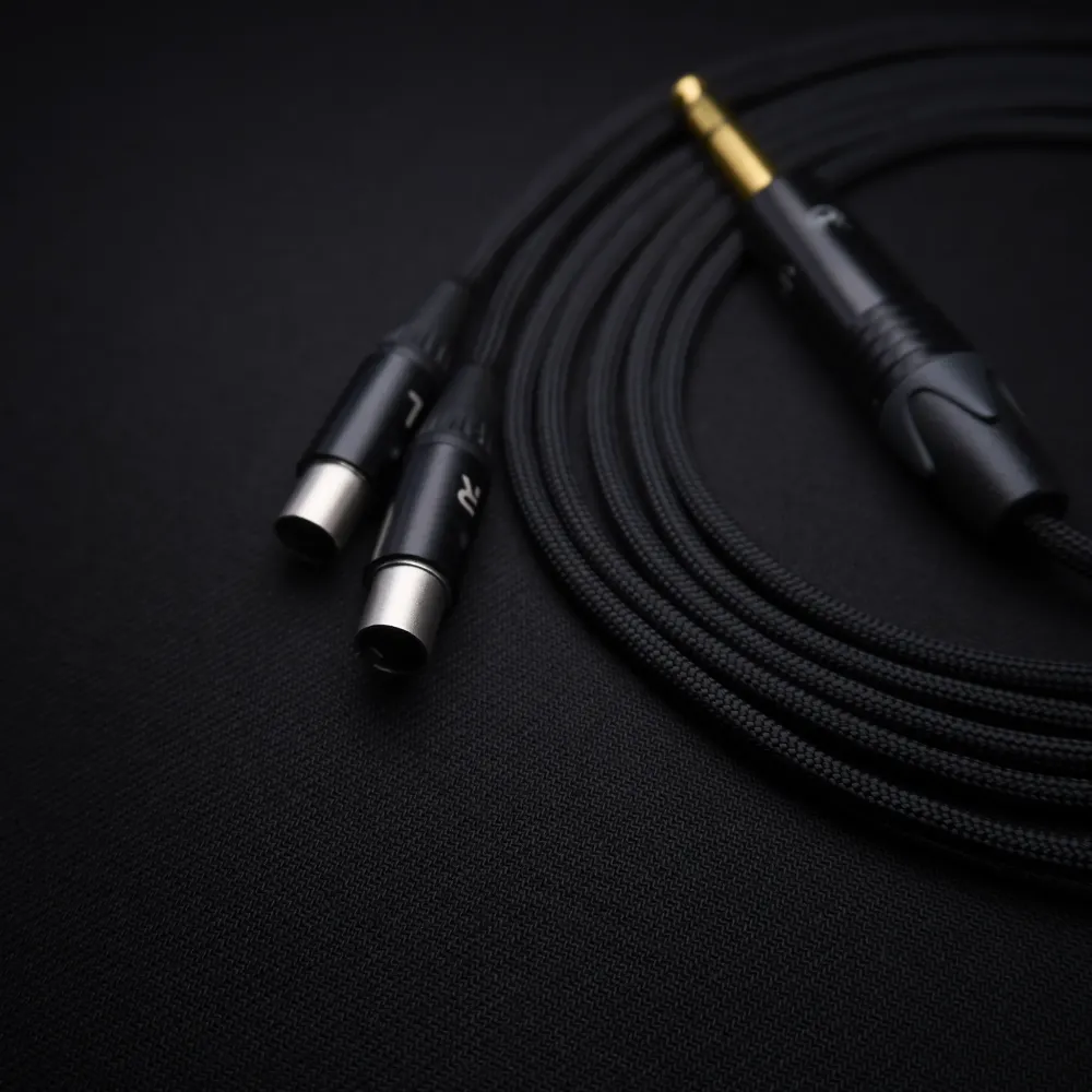 ZMF Mukautettu kuulokekaapeli (4-nastainen Mini-XLR) - Medusa-sarja Arachne Audio