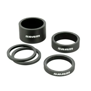 SRAM Carbon-ohjauslaitteen välikappaleet musta/valkoinen