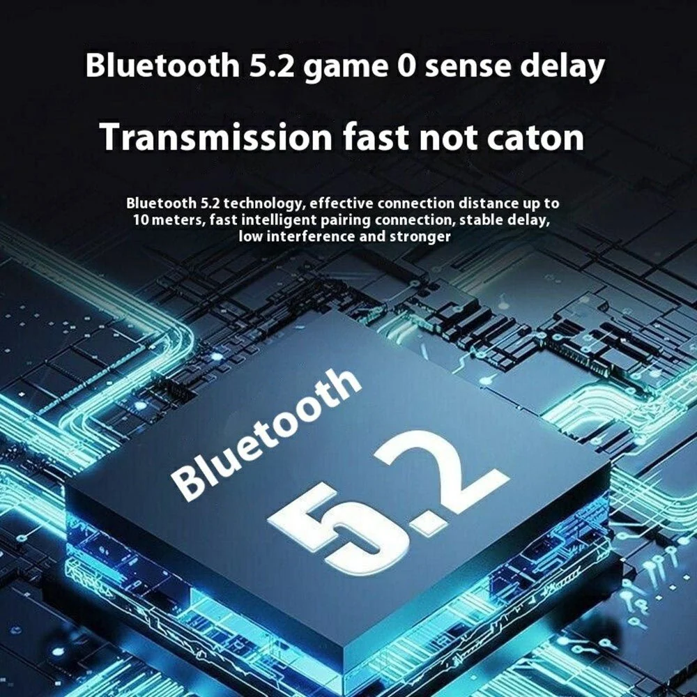LENOVO ES207 Bluetooth-taitettava over-ear-pelikaiutin - Musta