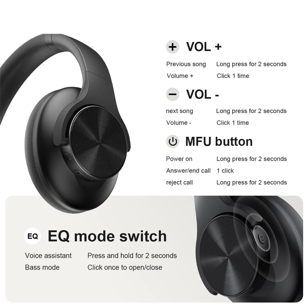 LENOVO G50 Bluetooth-taitettava over-ear-stereokuulokkeet - Beige