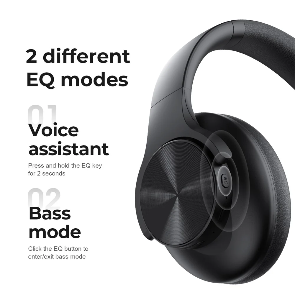 LENOVO G50 Bluetooth-taitettava over-ear-stereokuulokkeet - Musta