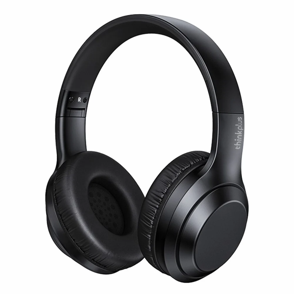 LENOVO TH10 Bluetooth-stereokuulokkeet korvan yli - Musta
