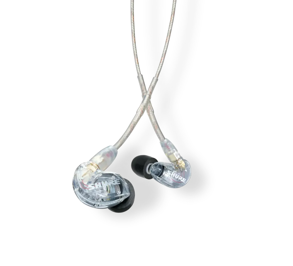 Shure SE215-CL - -Ear Høretelefoner (Clear)