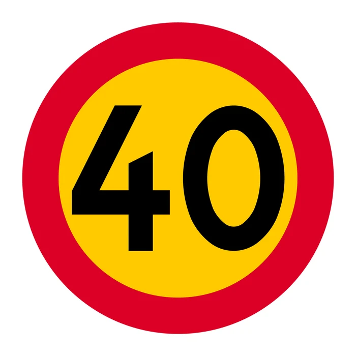 C31-4 Nopeusrajoitus (40km/h)