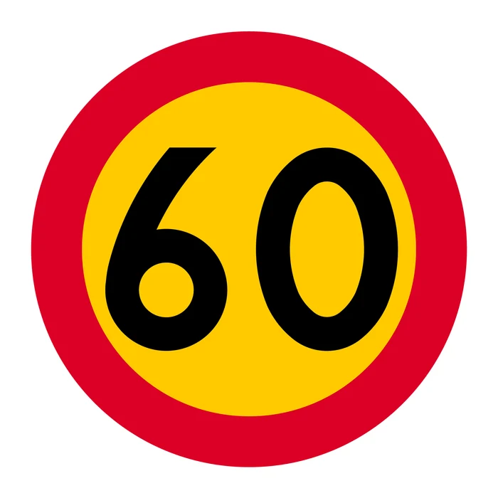 C31-6 Nopeusrajoitus (60km/h)