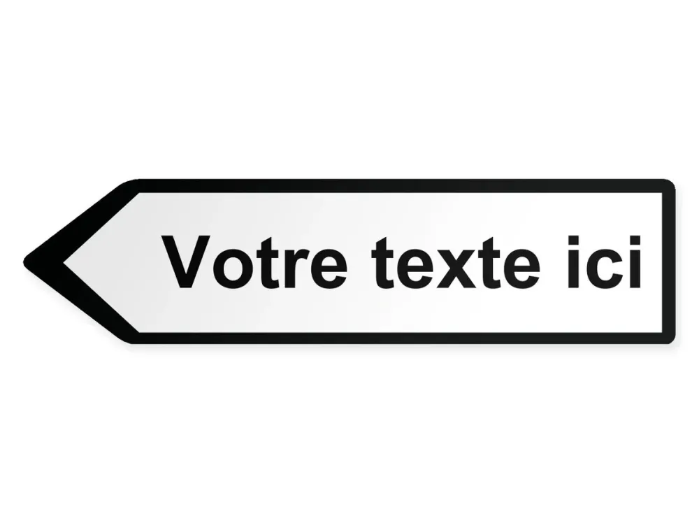 Oma teksti Opaste – vasemmalle, 40 x 10 cm