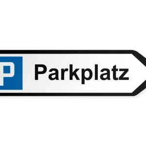 Pysäköintialue Opaste – oikealle, 80 x 20 cm