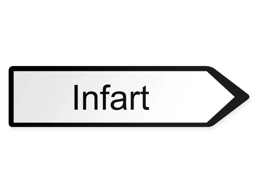 Sisään Opaste – oikealle, 80 x 20 cm