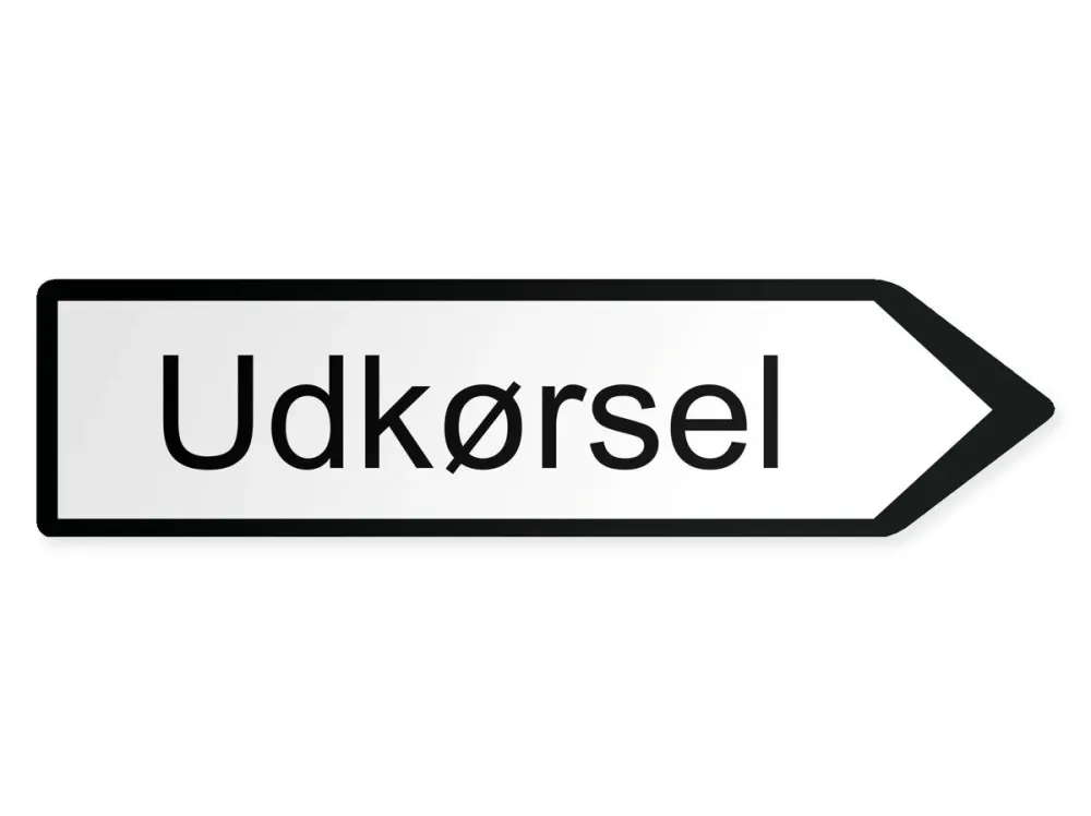 Ulos Opaste – oikealle, 40 x 10 cm
