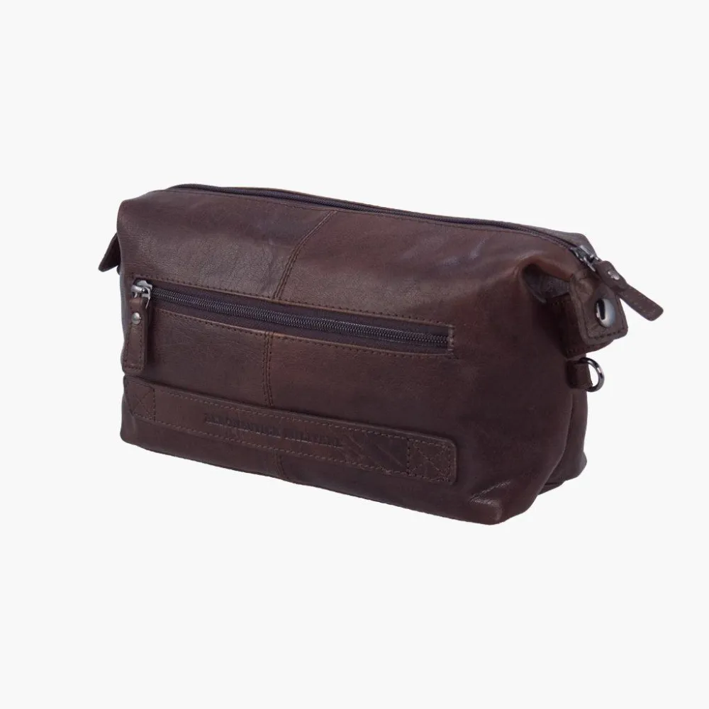 Aeronautica Militare Necessaire Vintage miesten kytkinlaukku nahkaa AM300-MO