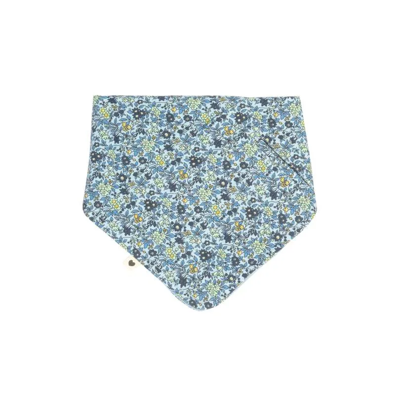 BIBS Lisävarusteet - Bandana Imupyyhe - Liberty - Kamomillapellava/Vauvan sininen