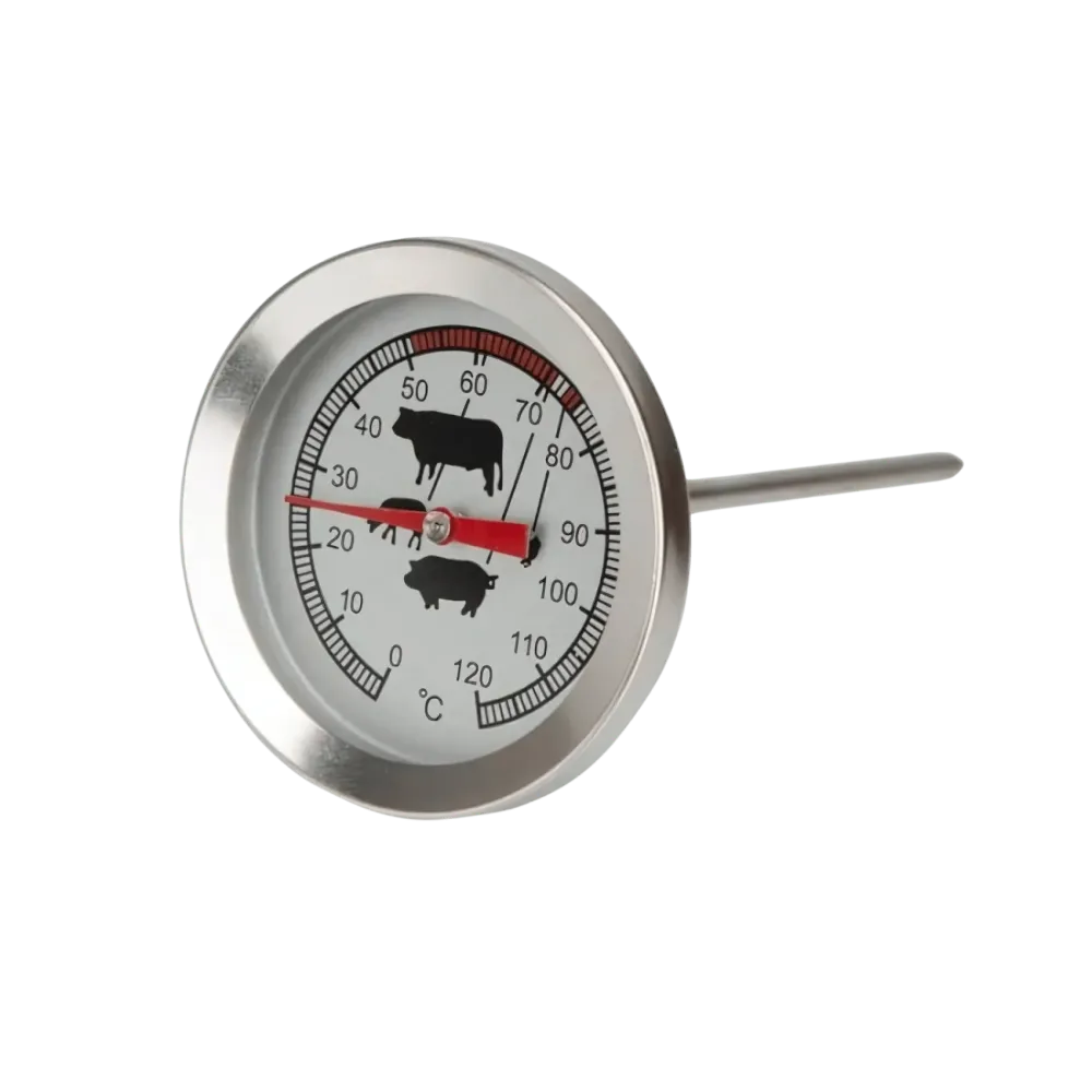 Lihalämpömittari - paistettua lämpömittari liha