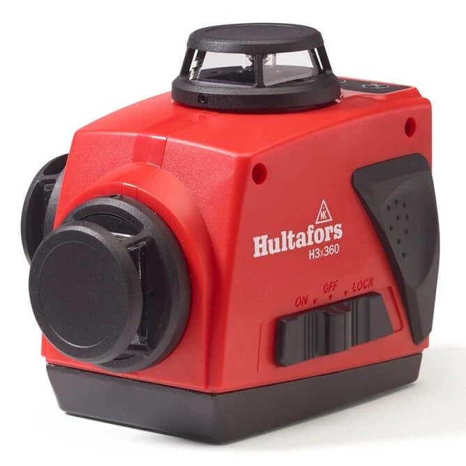 Risteilylaser H3x360 punainen