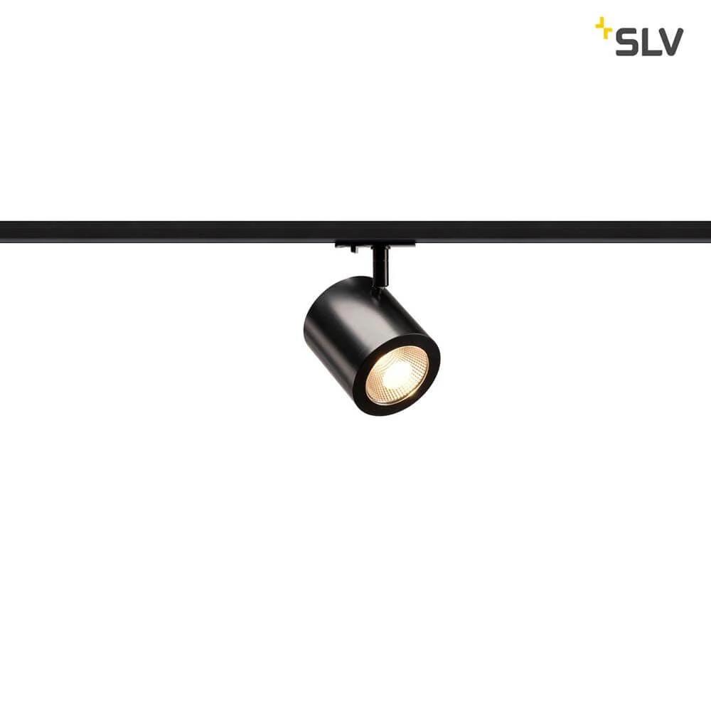 ENOLA C LED -valot yhden vaiheen kiskolle 3000K musta 35 °