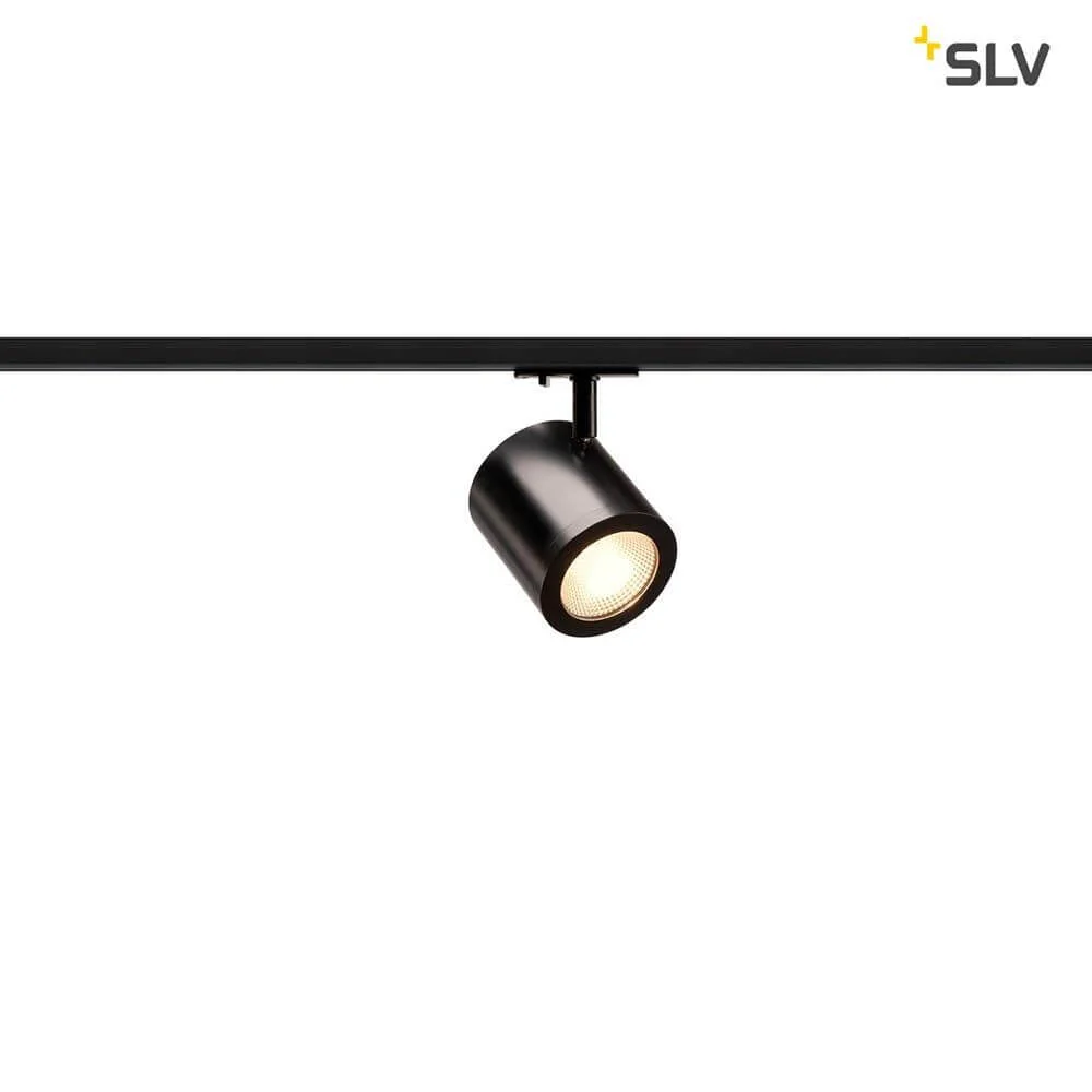 ENOLA C LED -valot yhden vaiheen kiskolle 3000K musta 55 °