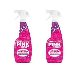 Pink Stuff - Ikkuna- ja lasinpuhdistaja - 2 pullon setti