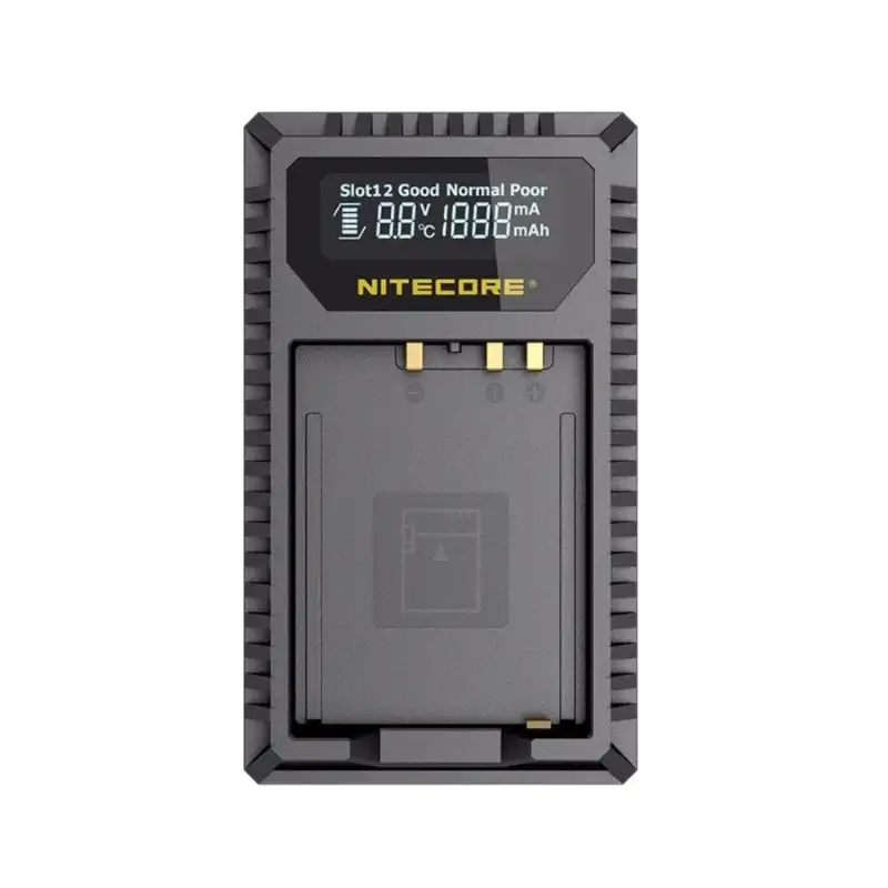 Nitecore FX1 -laturi: Kaksoislataus Fujifilm NP-W126 -kameralle