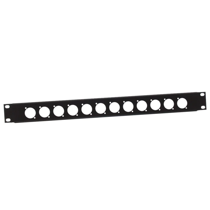 Adam Hall 872213 U-muotoinen Rack Paneeli 1 Yksikkö 12 D-Type Chassis