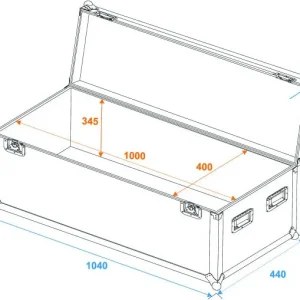 Eurolite Lentokotelo Pro (100 x 40 x 40cm)