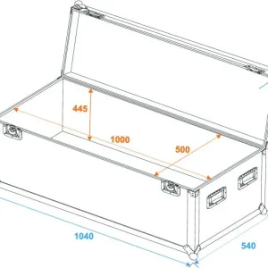 Eurolite Lentokotelo Pro (100 x 50 x 50cm)