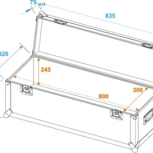 Eurolite Lentokotelo Pro (80 x 30 x 30cm)