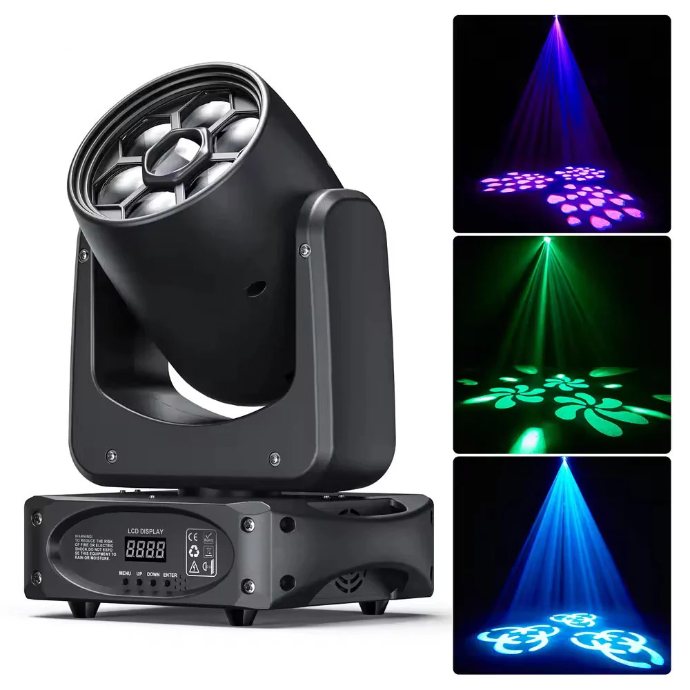 150W Bee Eye -liikkuva moving head -juhlavalaisin, RGBW-gobo-lavavalaisin DMX512-ohjauksella, DJ-valot jouluun, diskoon, j...