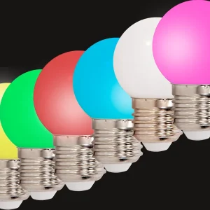 Ibiza Värilliset LED Lamput (6 kpl)
