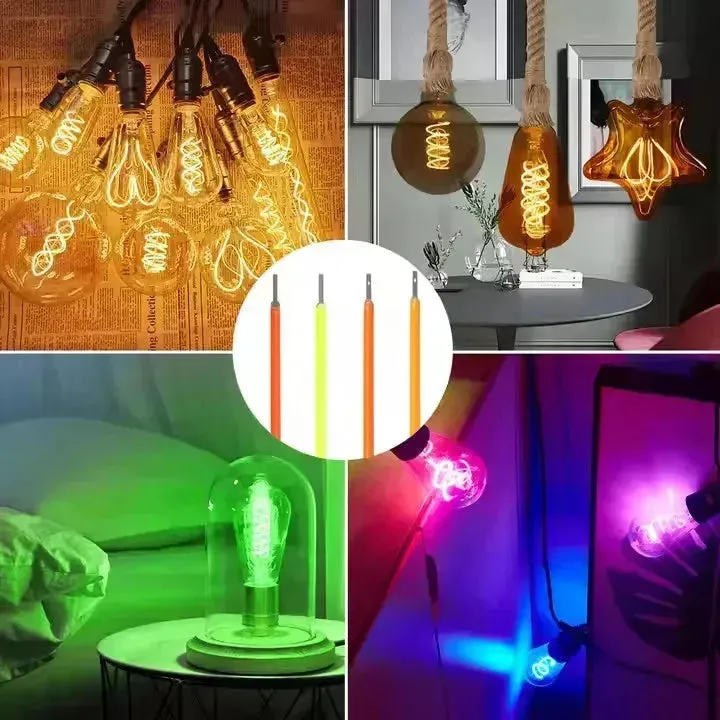 Joustava Noddle LED-kuitu 3V 185 mm pitkä Noods