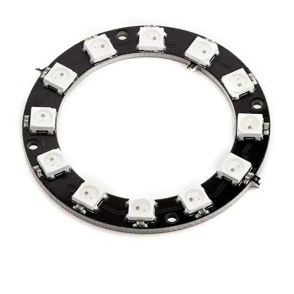LED-rengas 5V RGB WS2812B 12-bittinen 50 mm