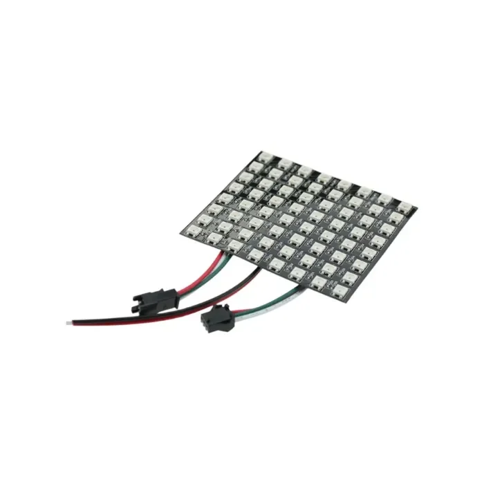 DFRobot Gravity: 8x8 RGB LED-matriisi - Joustava WS2812B LED-paneeli