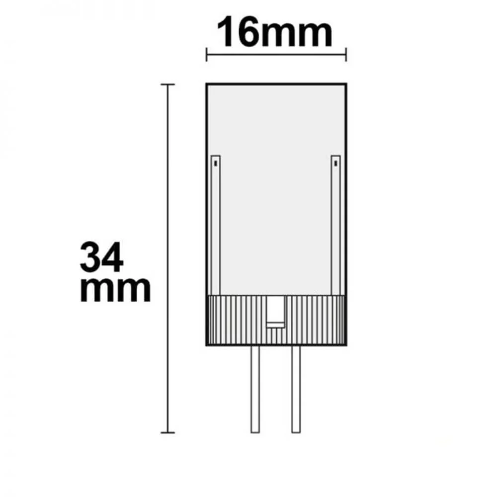G4 LED Abbey Bock Lämmin valkoinen 2700K 320Lm 3W
