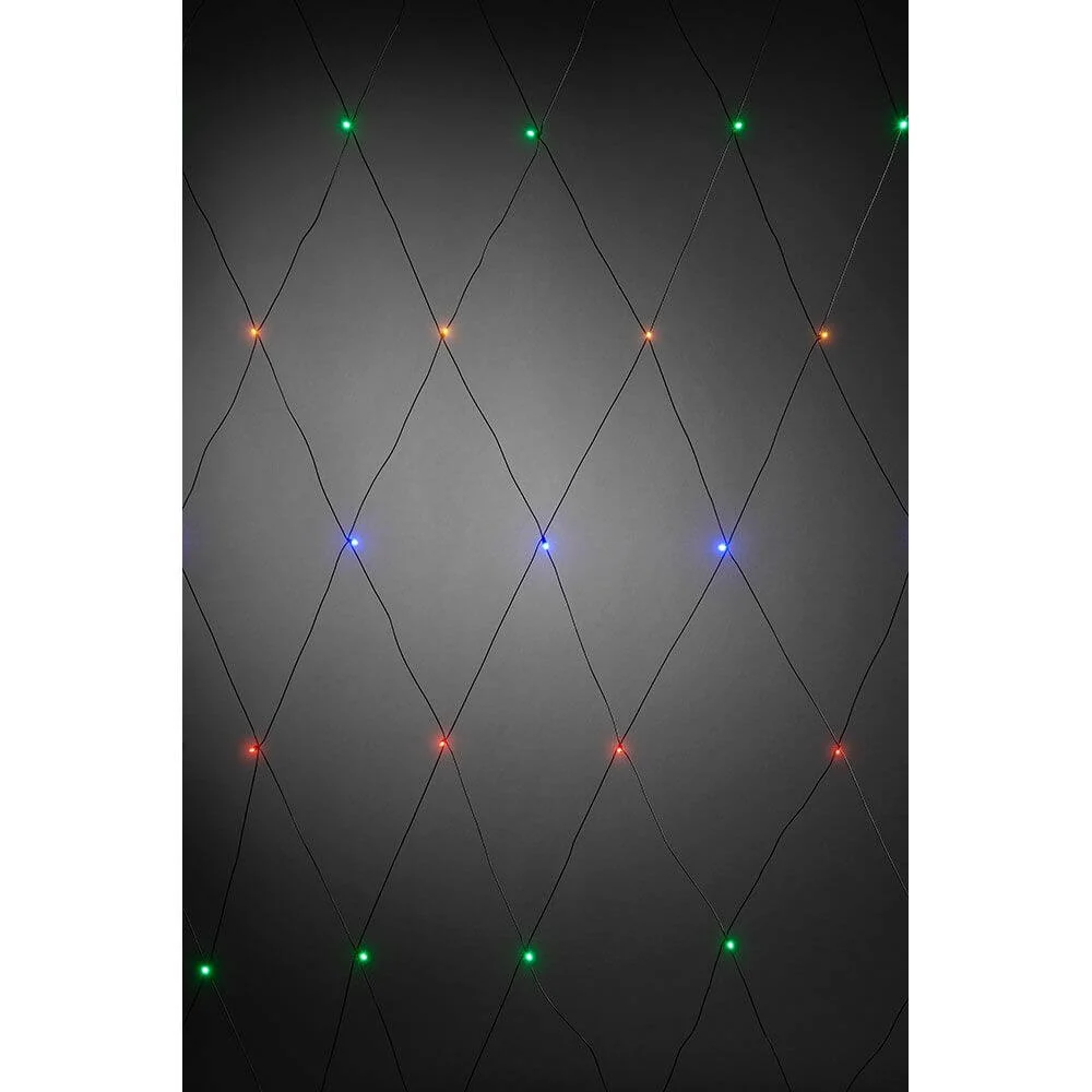 LED-valoverkko 32 värillistä diodia IP44